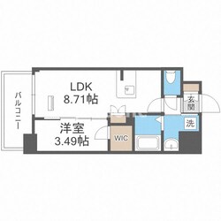 サムティ京橋Clearの物件間取画像